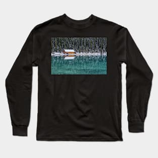 Lake Louise Christmas Card Long Sleeve T-Shirt